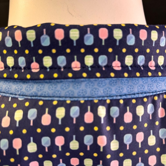 Awesome mens XXL Chaltalk Sports golf polo with Pickleball pattern - Picture 5 of 6